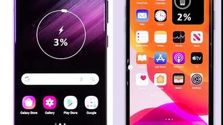 Samsung Galaxy S22 Ultra vs iPhone 14 Pro Max Charging Test 