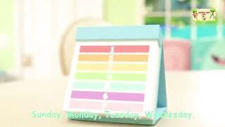Days of the Week Song | Nursery Rhymes & Kids Songs | Kids Poems | weekdays
