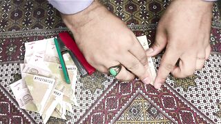 Note haar design in Pakistan|noto ki mala #origami #flower #moneyflower #viral