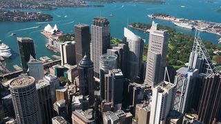 Aerial View Drone Footage