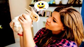 when you find out your bunny is very crazy