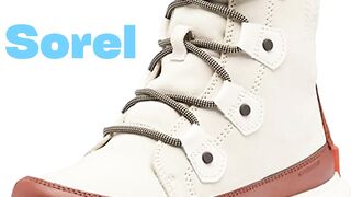 #short Sorel Women's Explorer II Joan Faux Fur Boot — Waterproof Suede Boots