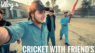 Cricket With Friends Kafi Time baad khele Bohot Maza aya ????