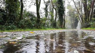 Raining