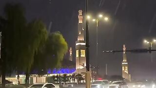 Beautiful rain video in United Arab Emirates