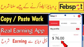 Online Earning in Pakistan By Febspot | Febspot Earning App | Real Earning App |