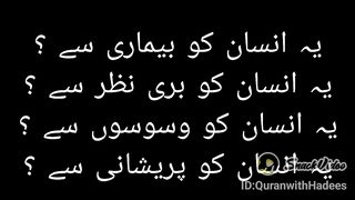 Surat Nas or Surat Falak ki fazilat
