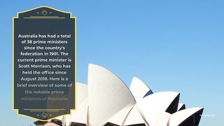 Prime Minister List of Australia.Complete info will be share through thischannel