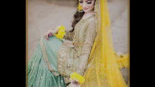 Mehndi dress design for girls ????