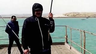 Рыбалка на кутума у берегов Алята.