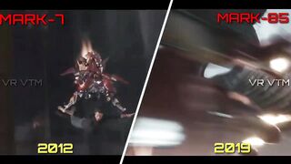 Iron Man Suit up _ Mark 7 - Mark 85 _ Slow Mo