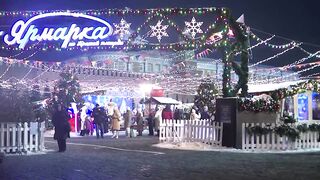 Moscow lights dazzle ahead of Orthodox Christmas