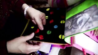 Palestinian mother makes recycled scrapbooks