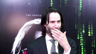Keanu Reeves unveils new Matrix film in Toronto