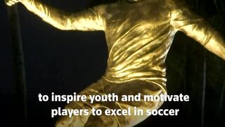 Ronaldo statue unveiled in India to inspire youth