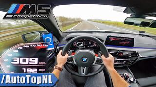 BMW M5 F90 Competition 625HP TOP SPEED 309km_h