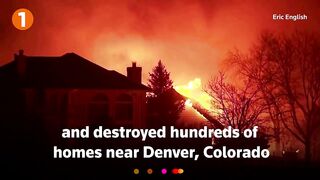 Colorado wildfires, Truck driver sentence, Omicron children cases, South Africa