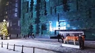 Это вчерашняя Москва встречает Новый год.