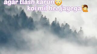 Agar tlash karun.......shayri gazal videos  poetry  sayri vayri bashir badr