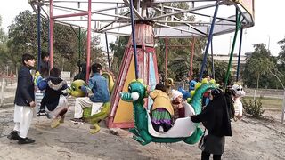 Kids enjoying in the park || @ashrafblogs