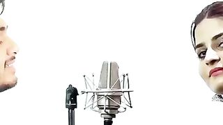 Romantic couple voice