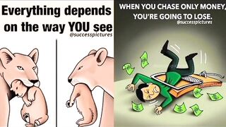 Top 50 motivational pictures with deep meaning | One image millions words meaning |sad reality of world.