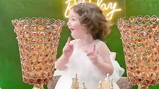 Cute baby birthday
