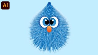 How to Make Funny Hair Cartoon in Adobe Illustrator
