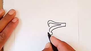 How to draw a beautiful Name Alrehman Pencil Hand writing style