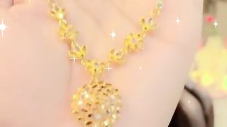 Gold necklace