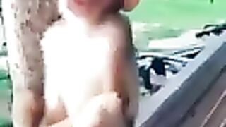 Sleeping monkey