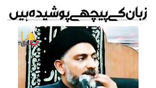 Insan Apne zaban ki peche poshida hai