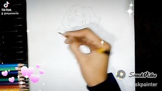 How to Draw a beautiful Dora Drawing Tutorial