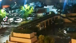 Dubai baniyas road rain