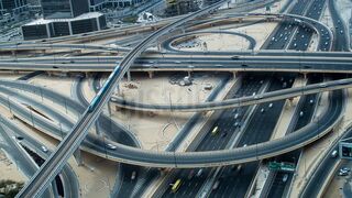 Beautiful Rode in Dubai.