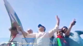 Imran Khan During Azaadi March