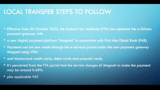How we can make UAE Eamara Tax payment using credit, debit card