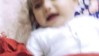 Cute baby crying ????