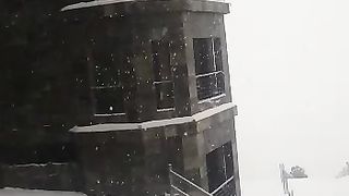 Snow fall in khara gali