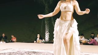 Beautiful Girl Dancing | #Bellydance | Night Video