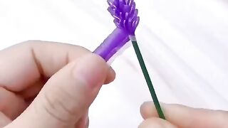 flower art lavender flowers