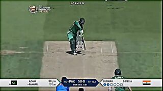 Fakhar zaman batting cheimpian trophy 2015 against India final Match
