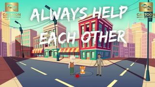 Always Help Others || Kids Cartoon || Story For Kids || Cartoon World || Fun World || Urdu || Hindi