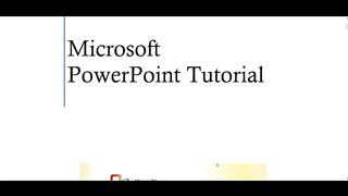Power Point Tutorial for Begginers