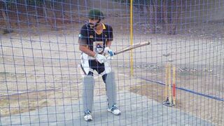 Cricket practice