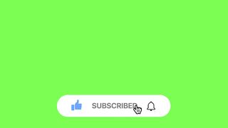 Subscribe Green Screen Button