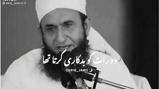Heart touching lines from molana tariq jameel sahab ????
