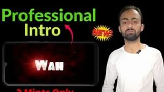 How to create YouTube Intro | How to make intro for YouTube channel | Best intro maker app 2023