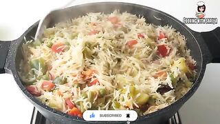 Mix vegetables pulao ♥️♥️♥️
