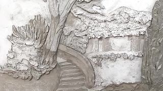 Art and craft 3d wall